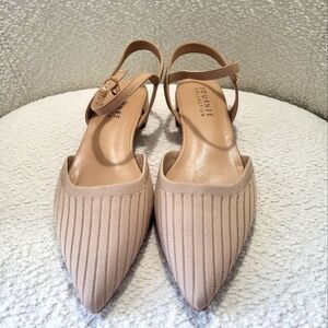 Journee Collection Women's Tan Slingback Shoes